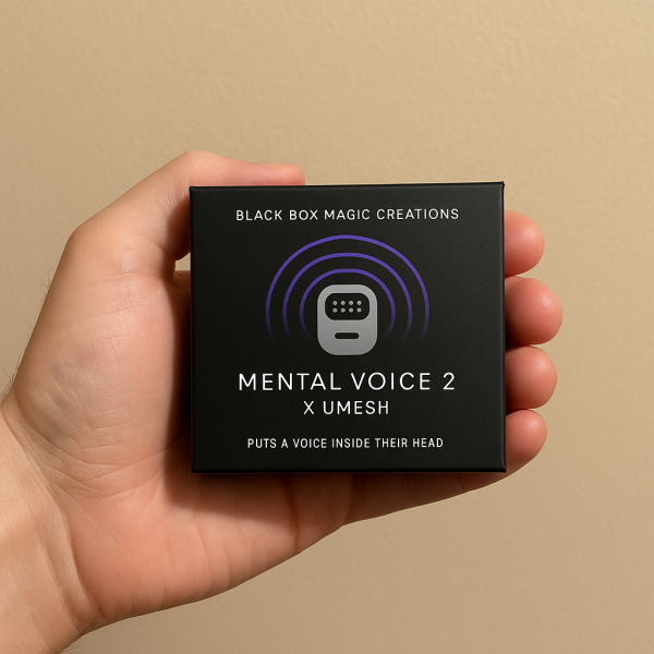 Mental Voice 2
Put the thought inside their head Wirelessly. Invisibly