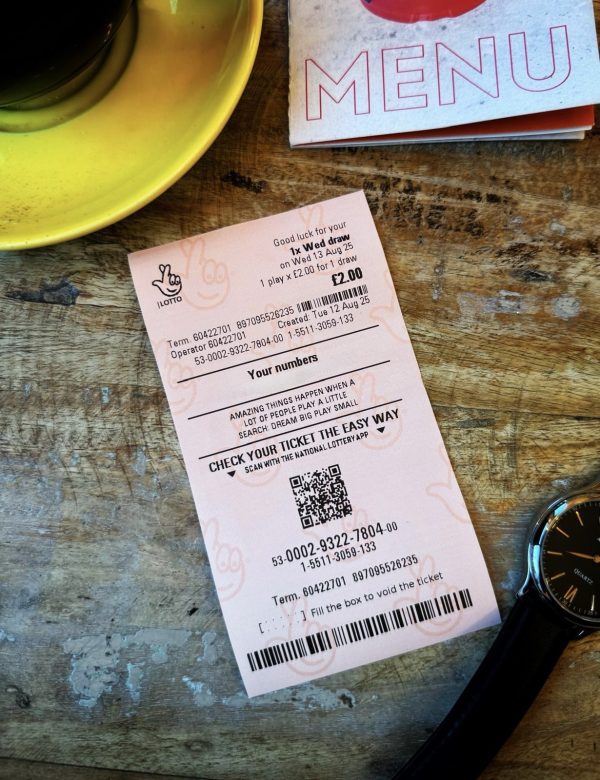 UK Lotto Tickets Roll (Pre-Printed)