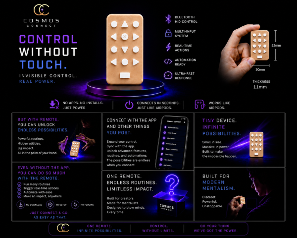 Cosmos connect remote (Pre Order ) shipping starts from June 2026